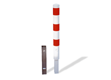 Afzetp.uitn Ø90-900,grondhuls, W+3R refl.Band, 3KS