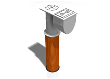 Pipe-Lock Ø48x600 + Sleutel