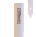 Bermpaal Flexibel Wit, Reflector Wit