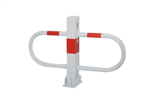 Anti Parkeerbeugel Wit driehoekslot