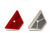 Vangrail reflector rood-wit