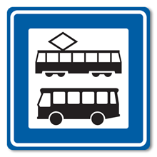 Tram-/ bushalte