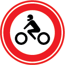 Gesloten voor motorfietsen