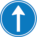 Gebod tot volgen van rijrichting