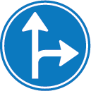 Gebod tot volgen van rijrichting