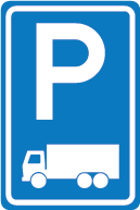 Parkeergelegenheid voor vrachtauto's