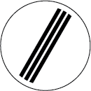 Einde van alle door verkeersborden aangegeven verboden