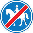 Einde verplicht ruiterpad